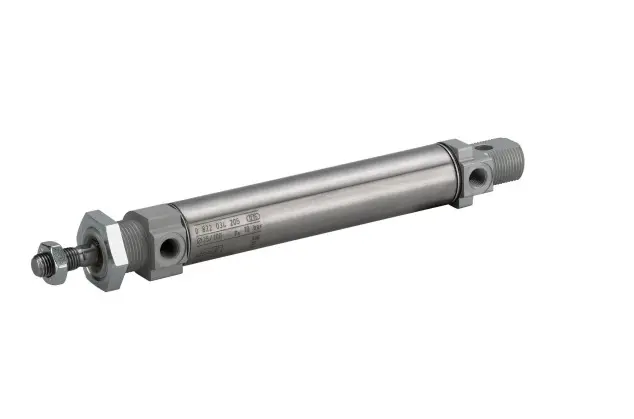 Produktfoto 1 von Emerson MNI 0822234002, G 1/8 Magnetspulen-Steckverbinder doppeltwirkend, Bohrung Ø 25mm / Hub 25mm, bis 10 bar
