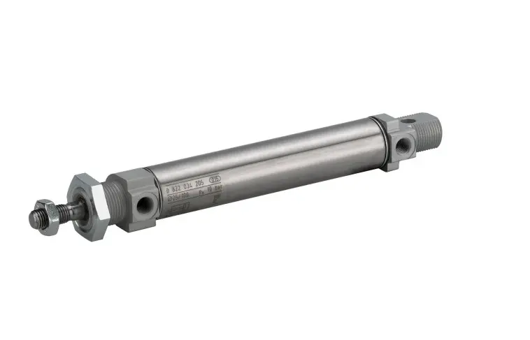 Produktfoto 1 von Emerson MNI 0822332201, M5 Magnetspulen-Steckverbinder doppeltwirkend, Bohrung Ø 16mm / Hub 10mm, bis 10 bar
