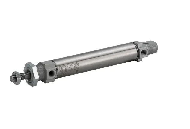 Produktfoto 1 von Emerson MNI 0822332220, M5 Magnetspulen-Steckverbinder doppeltwirkend, Bohrung Ø 16mm / Hub 500mm, bis 10 bar