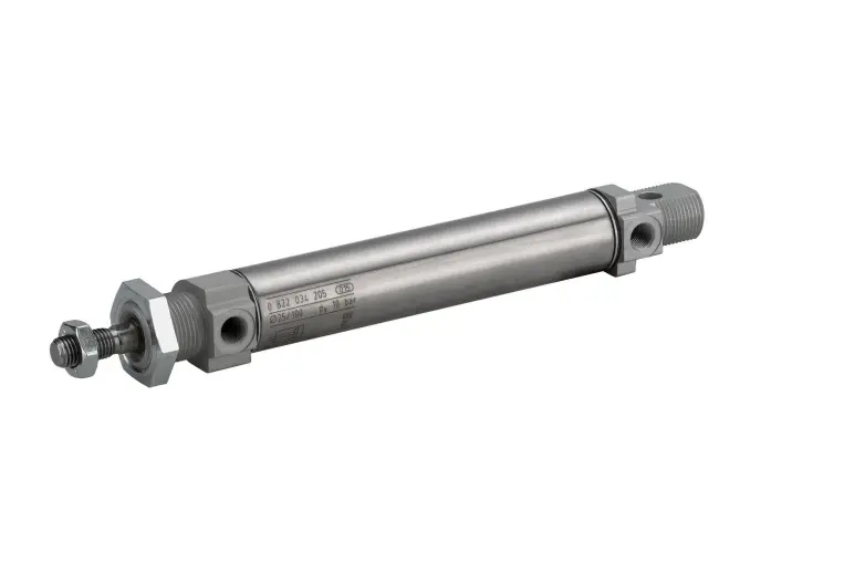 Produktfoto 1 von Emerson MNI 0822332505, M5 Magnetspulen-Steckverbinder doppeltwirkend, Bohrung Ø 16mm / Hub 100mm, bis 10 bar