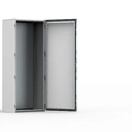 nVent HOFFMAN MKS Gehäuse für Bodenmontage IP55, aus Weichstahl Hellgrau 1 400 mm, 800 mm 1800 mm