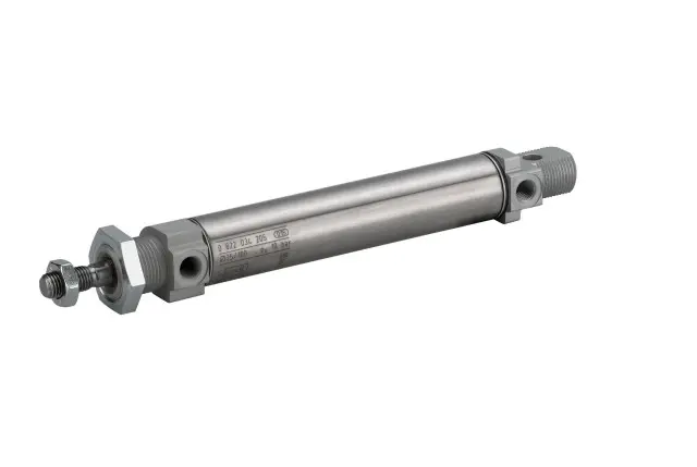 Produktfoto 1 von Emerson MNI 0822332512, M5 Magnetspulen-Steckverbinder doppeltwirkend, Bohrung Ø 16mm / Hub 500mm, bis 10 bar