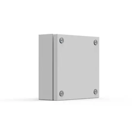 Produktfoto 1 von nVent HOFFMAN STB Weichstahl Anschlussbox Hellgrau IP66, HxBxT 150 mm, 150 mm x 80 mm
