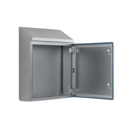 Produktfoto 1 von nVent HOFFMAN HDW Edelstahl 304 Wandanschlusskasten IP66, IP69, HxBxT 442 mm, 220 mm x 155 mm