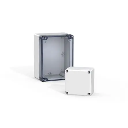 Produktfoto 1 von nVent HOFFMAN DABP ABS Anschlussbox Hellgrau IP67, IP66, HxBxT 160 mm, 240 mm x 121 mm
