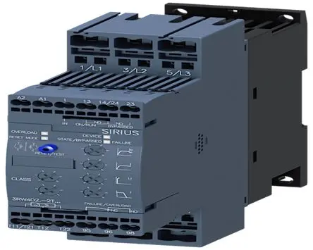 Produktfoto 1 von Siemens 3RW Sanftstarter 480V ac 3-phasig 5.5 kW