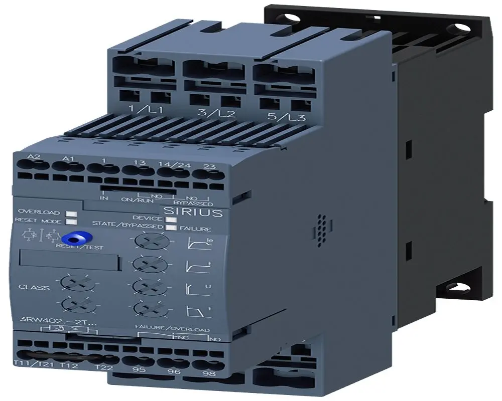 Produktfoto 1 von Siemens SIRIUS Sanftstarter 3-phasig 5,5 kW, 200 → 480 V AC / 12,5 A