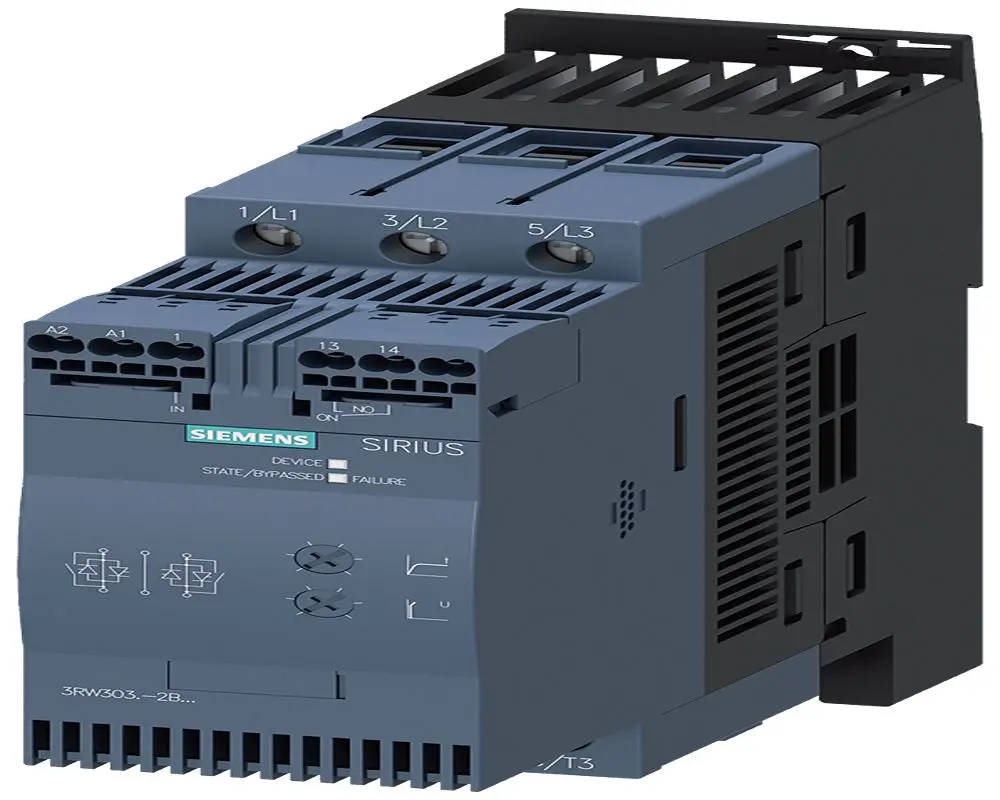 Produktfoto 1 von Siemens SIRIUS Sanftstarter 3-phasig 37 kW, 200 → 480 V AC / 72 A