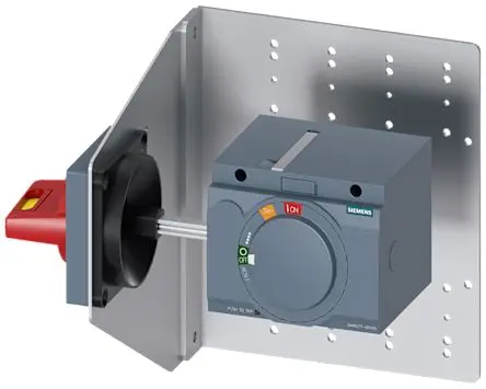 Produktfoto 1 von Siemens 3VA Bedientafel Drehgriffkit für 3VA52, 3VA61/62