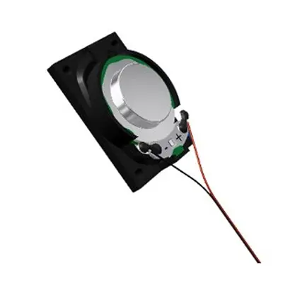 Produktfoto 1 von PUI Audio Kleinlautsprecher Papier 40 mm, 82 dBA / 3 W 11.7 mm, Anschlussdraht 52.5 mm 40 mm