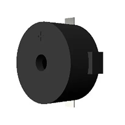 Produktfoto 1 von PUI Audio Piezo-Signalgeber für Messwandler, 95 dBA, SMD 4.5 mm, 5 V, 2 V 10.8 mm 10.1 mm, Außen-
