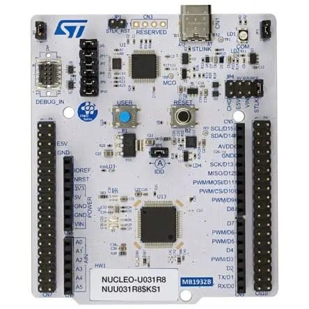 Produktfoto 1 von STMicroelectronics STM32 Nucleo-64-Platinen MCU, Evaluierungsplatine Evaluierungsplatine STM32 ARM