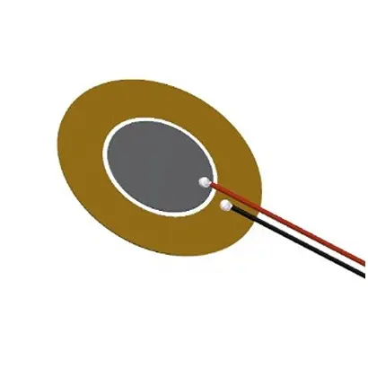 Produktfoto 1 von PUI Audio Piezo-Summer 0.18 mm, 30 V 100 mm, ø 15 mm