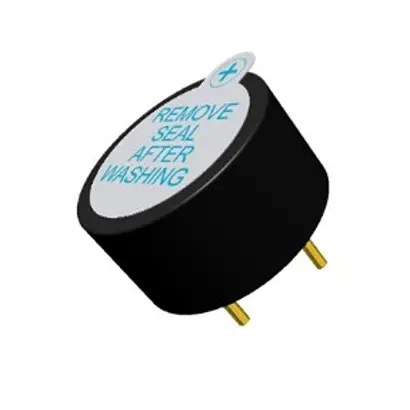 PUI Audio Elektromagnetischer Summer Dauerbetrieb, 82 dBA, Durchsteckmontage 5 mm, 7 V dc, 3 V dc 9.6 mm 9.6 mm, Innen-