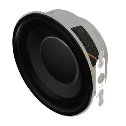 Produktfoto 1 von PUI Audio Kleinlautsprecher Papier 4 Ω 40 mm, 86 dBA / 3 W 18.3 mm 40mm