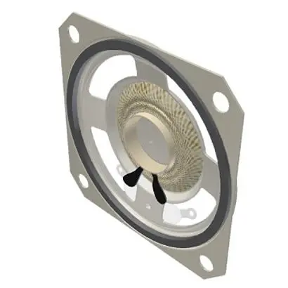 Produktfoto 1 von PUI Audio Kleinlautsprecher Mylar 8 Ω 50.5 mm, 85 dBA / 1.5 W 12 mm 50.5mm