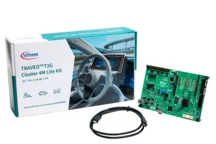 Produktfoto 1 von Infineon KITT2GC-2D-4MLITE T2G Cluster 4M Lite, Evaluierungsplatine Entwicklungstool Sensor, Bildsensor für T2G CYT3DL