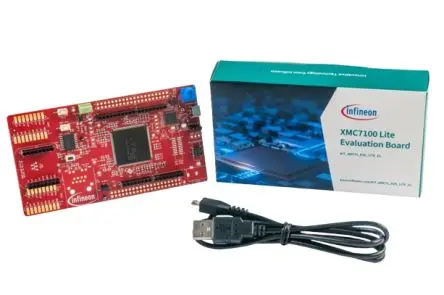 Produktfoto 1 von Infineon KIT_XMC71_EVK_LITE_V1 Evaluierungsplatine XMC7100 Evaluierungsplatine MCU für BMS, Industrielle Antriebe,