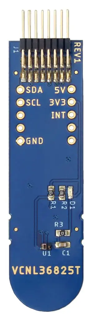 Produktfoto 1 von Vishay VCNL36825T VCNL36825T Näherungssensor, Sensorplatine Entwicklungstool Sensor, Näherungssensor für