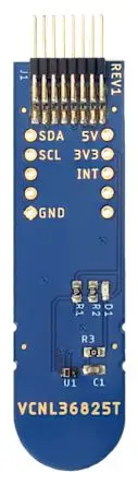 Produktfoto 1 von Vishay VCNL36825T VCNL36825T Näherungssensor, Sensorplatine Entwicklungstool Sensor, Näherungssensor für