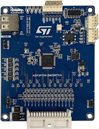 Produktfoto 1 von STMicroelectronics Batteriemanagementsystem-Modul basierend auf L9963E und L9963T Evaluierungsplatine,