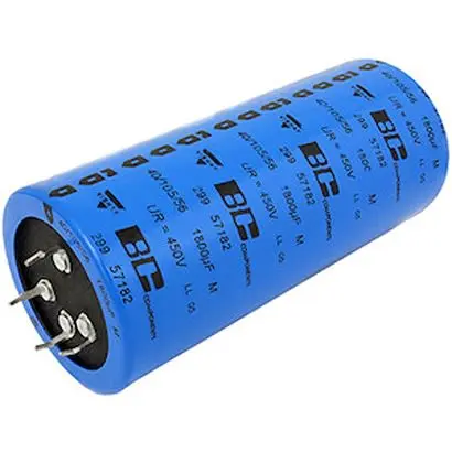Vishay 299 PHL-4TSI Durchsteckmontage Aluminium-Elektrolyt-Kondensator 1000 μF ±20 % / 500V dc, Ø 40 mm x 102 mm x 80