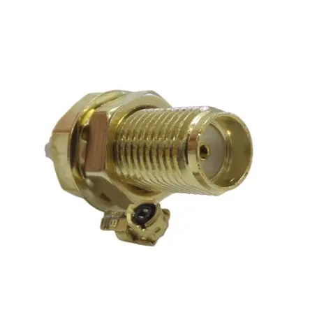 Produktfoto 1 von Siretta ASMG Kabel Buchse, 1.13 mm, Gerade / SMA, Grau
