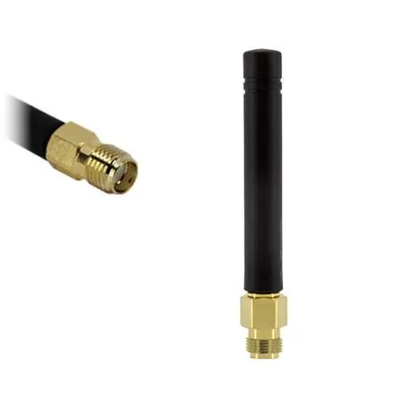 Produktfoto 1 von Siretta ISM 868 MHz, WLAN 5 (802.11ac) Multiband-Antenne, Innen-, Rundstrahl, Stange, SMA-Buchse, Buchse