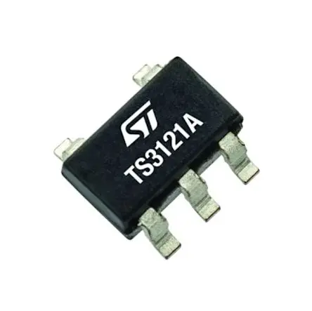 Produktfoto 1 von STMicroelectronics Komparator Open Drain Ausgang SOT-23-5 Offener Abfluss 60 ns 1-Kanal 5-Pin 5.5V 1.7 V