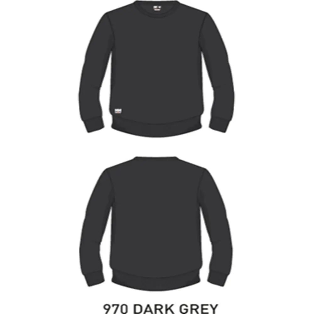 Helly Hansen 79324 Herren Sweatshirt, 46 % Polyester, 54 % Baumwolle Grau, Größe XL