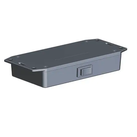 Produktfoto 1 von Waldmann 226080039 Netzkabel Schwarz