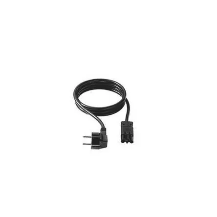 Produktfoto 1 von Waldmann 226030019 Netzkabel Schwarz, 3 m