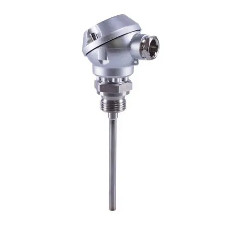 Produktfoto 1 von Jumo 901030 Nickel-Messing-Beschichtung Thermoelement Typ K, Ø 6 mm x 200 mm 200 °C → 600 °C