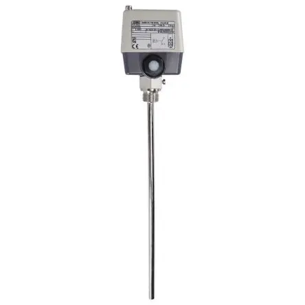 Produktfoto 1 von Jumo Kapillargefäß Thermostat/100 °C Mikroschalter mit Umschaltkontakt, Neustart-Sperre, 230 V ac 1 Schließer/1 Öffner