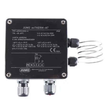 Produktfoto 1 von Jumo Kapillargefäß Thermostat/140 °C Sicherheitstemperaturwächter, Sicherheitstemperaturbegrenzer, Temperaturmonitor,