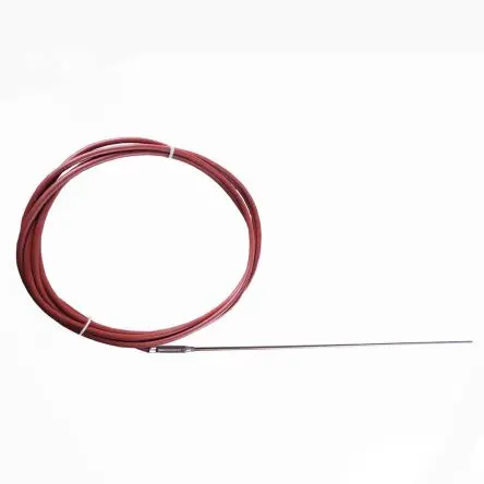 Produktfoto 1 von Jumo Widerstands-Temperaturfühler (RTD) Temperatursensor Edelstahl Ø 3 mm 3 x 70 mm Class B, -50 °C → 600 °C, 2500 mm