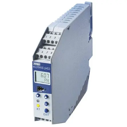 Produktfoto 1 von Jumo 202723 Controller DIN-Hutschiene 2, 3 x Analog Ausgang/ Analog Eingang 30V dc Controller