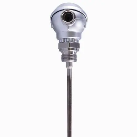 Produktfoto 1 von Jumo Pt100 Temperatursensor Edelstahl Ø 6 mm 2 x 70 mm Class B, -50 °C → 600 °C, 2500 mm Leitung