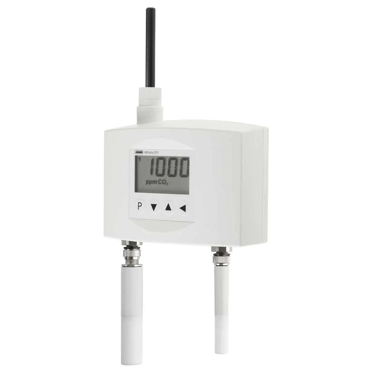 Produktfoto 1 von Jumo Temperatur-Messumformer 18 → 30 V DC für Pt1000 Ausgang Analog