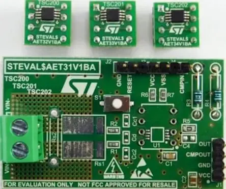 Produktfoto 1 von STMicroelectronics Evaluierungskit für Strommessverstärker, Stromfühler-Verstärker, Evaluierungskit für