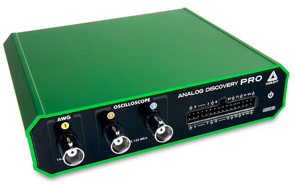 Produktfoto 1 von Digilent ADP2230 Mixed-Signal Mixed-Signal Oszilloskop 3-Kanal Analog / 16 Digital 50MHz
