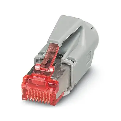 Produktfoto 1 von Phoenix Contact CUC Stecker Kat. 6 RJ45-Steckverbinder, 1-Port 8-polig Ungeschirmt Kabel Gerade