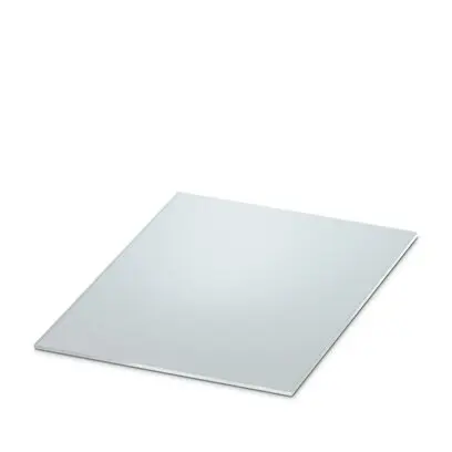Produktfoto 1 von Phoenix Contact Polymethylmethacrylat Kunststoffplatte, Klar, 2.5 mm x 323 mm x 250 mm bis 80 °C