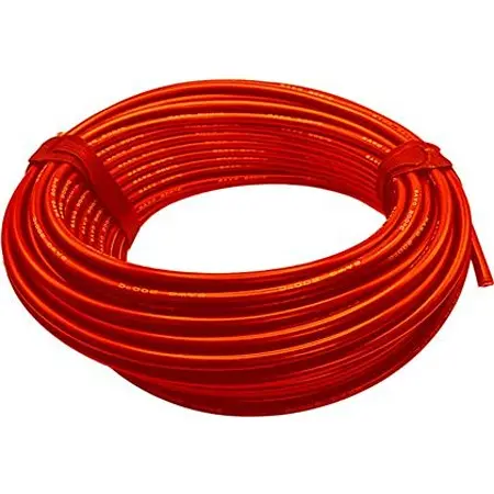 Produktfoto 1 von Mueller Electric Einzeladerleitung, 14 AWG 50ft Schwarz Silikon isoliert 420 / 0,08 mm Litzen