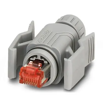 Produktfoto 1 von Phoenix Contact CUC Stecker Kat. 6 RJ45-Steckverbinder, 1-Port 8-polig Ungeschirmt Kabel Gerade