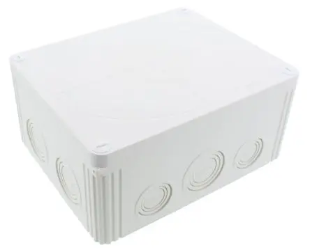 Produktfoto 1 von WISKA COMBI 1610 Polycarbonat Abzweigdose RAL 7035 IP67, IP66, Ø 28 mm Breite 160mm Höhe 94 mm Länge 200 mm