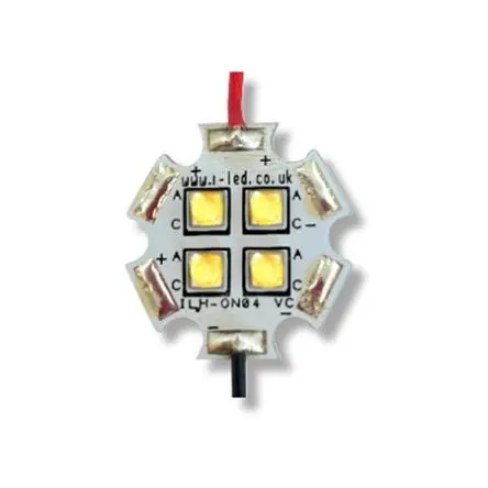 Produktfoto 1 von Intelligent LED Solutions OSLON Signal Schraubanschlussklemme LED Blau 13 V, 110 °, 2-Pin
