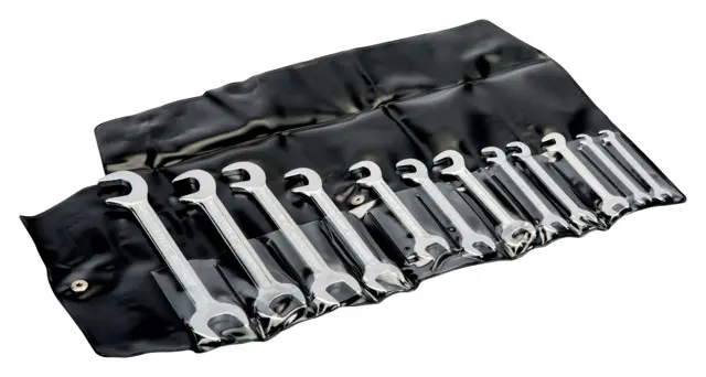 Produktfoto 1 von Bahco Ratschen Satz Maulschlüssel Verchromter Stahl, 12-teilig 9/32 in, 7/16 in, 7/32 in, 5/8 in, 5/32 in, 5/16 in,