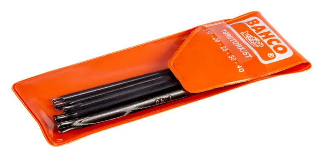 Produktfoto 1 von Bahco Innensechsrund, 5-teilig Sechskant