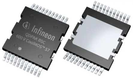 Produktfoto 1 von Infineon 600V CoolMOS N-Kanal, SMD MOSFET 600 V / 50 A, 22-Pin PG-HDSOP-22